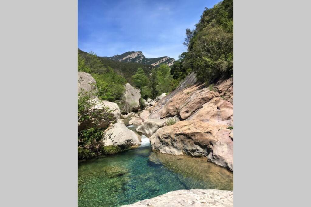 Pont De Valenti Mountain Retreat Lejlighed Girona Eksteriør billede